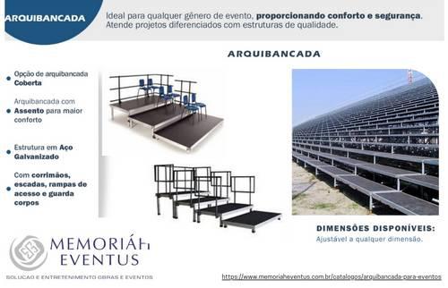 Arquibancada para eventos