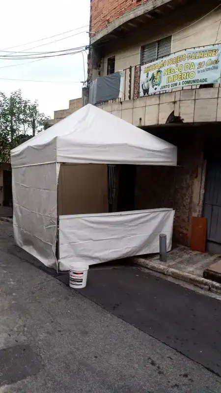 Aluguel de barracas para feira