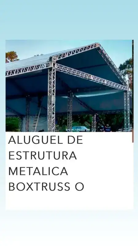 Locação de box truss - Memoriáh Eventus