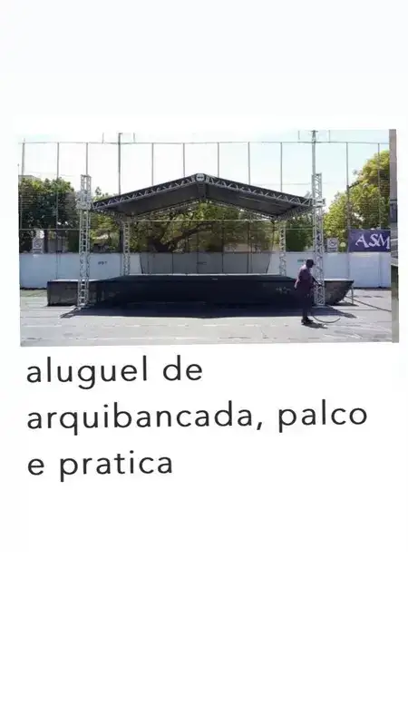 Aluguel de palco para eventos preço