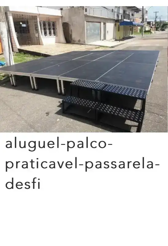 Aluguel de palco para show