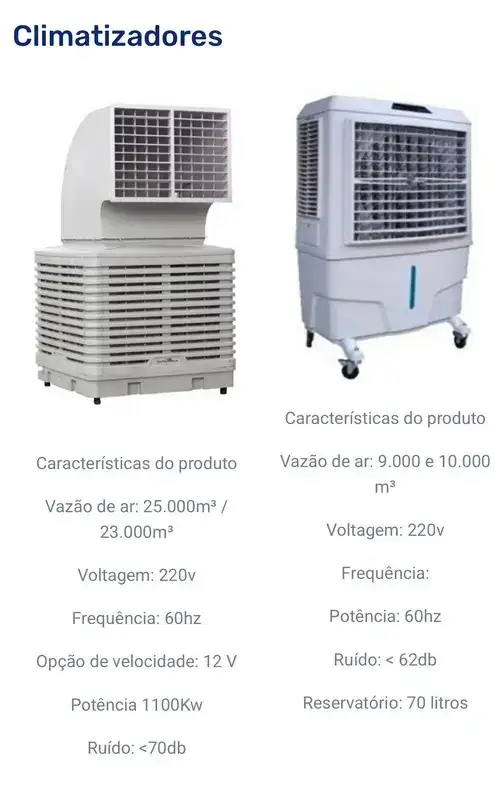 Locação de climatizadores para eventos sp