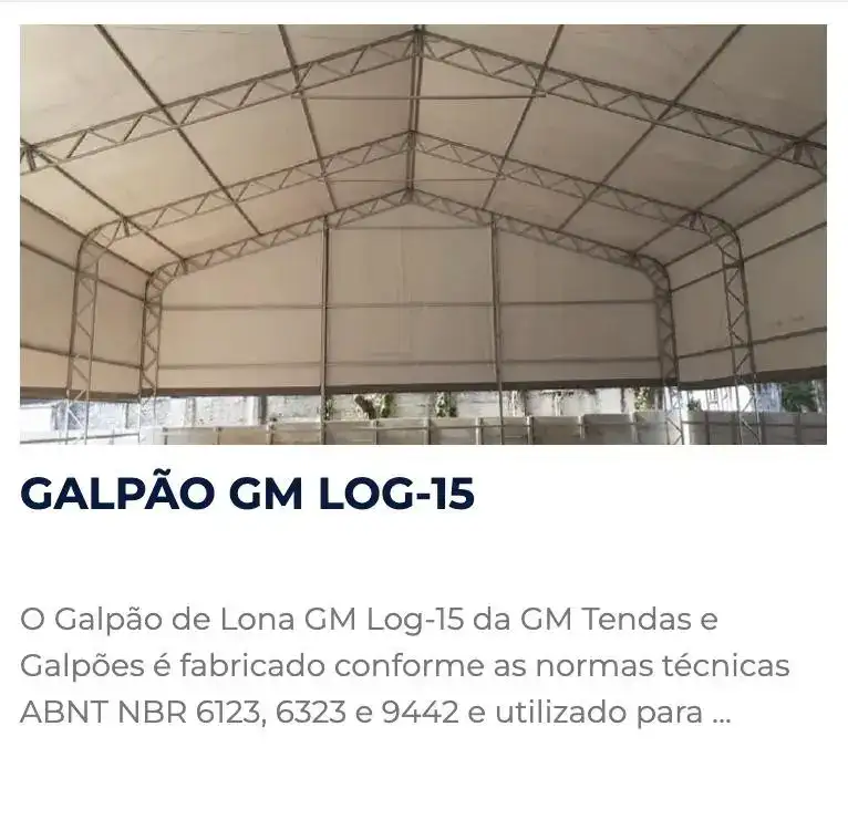 Locação de tendas para eventos