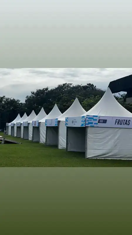 Tenda chapéu de bruxa 6x6